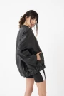 CHAQUETA BOMBER Negro