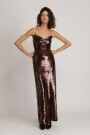 LERA DRESS Marron