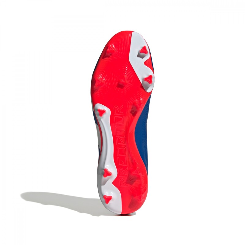 Championes de fútbol Predator League Laceless Fxg de Hombre Azul