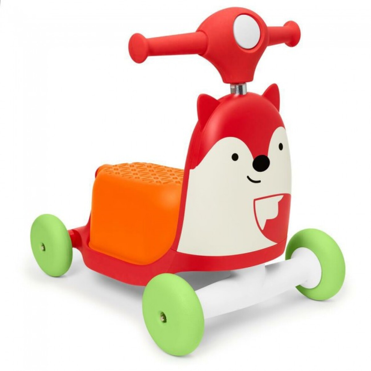 Andador, buggy y monopatín 3 en 1, diseño zorro 