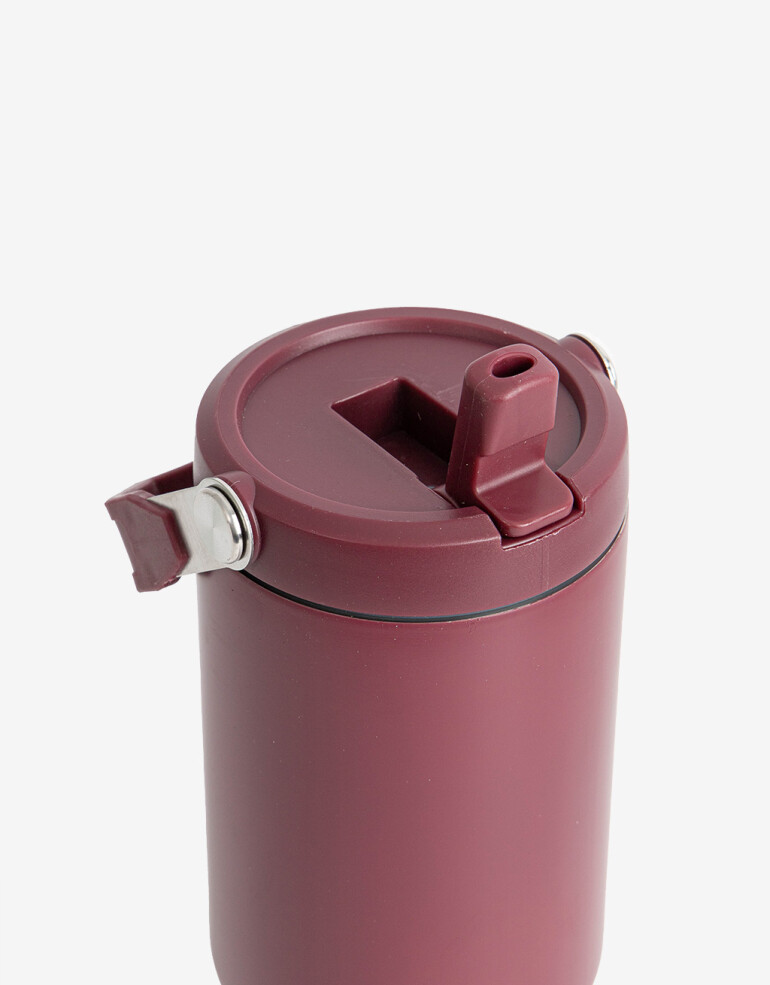Artículos cocina Vasos Vaso Metálico Rue Du Voyage - Rojo Burdeaux