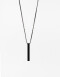 Collares Cortos Metal Collar De Acero Men's Collection - Negro