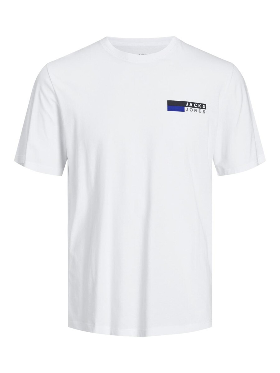Camiseta Corp-logo Estampado - White 