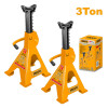 SET X2 SOPORTE CABALLETE GATO HIDRAULICO 3TON INGCO HJS0301 SET X2 SOPORTE CABALLETE GATO HIDRAULICO 3TON INGCO HJS0301