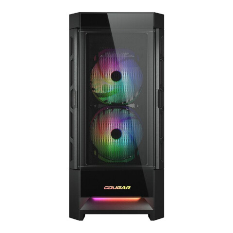 Gabinete Cougar Duoface Rgb Mid Towe GABINETE COUGAR DUOFACE RGB BLACK