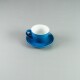 Tazón 250ml c/ Plato 15cm Azul Choosing Tazón 250ml c/ Plato 15cm Azul Choosing