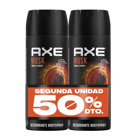 Axe Aerosol Bs Musk 2 25% Desc Axe Aerosol Bs Musk 2 25% Desc