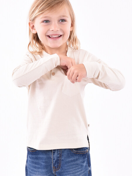 REMERA FELIPE BEIGE