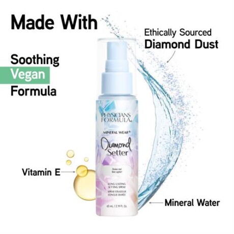 Physicians Formula Spray Fijador Mineral Wear Diamond Setter Physicians Formula Spray Fijador Mineral Wear Diamond Setter
