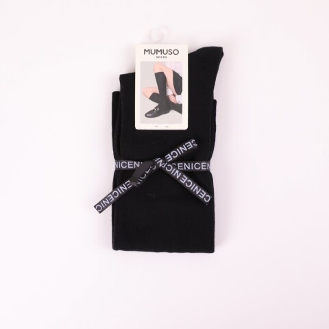 MEDIAS ALTAS PARA MUJER (1 PAR/NEGRO) MEDIAS ALTAS PARA MUJER (1 PAR/NEGRO)