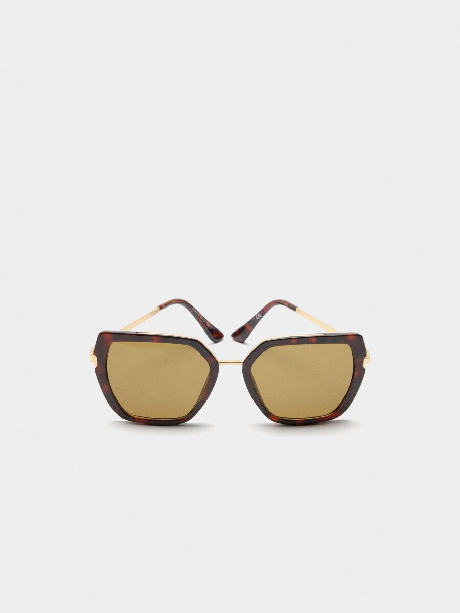 Gafas De Sol De Mariposa marron