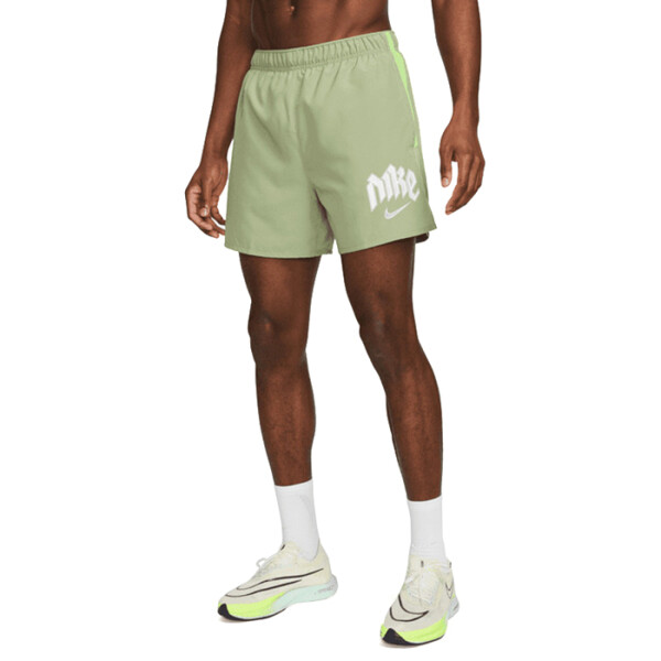 Short Nike Running de Hombre - DX0837-386 Oliva