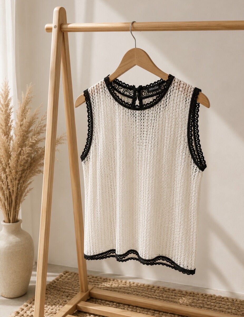 Blusa Gabrielle - blanco 