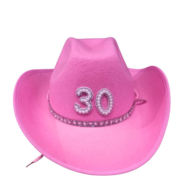 Sombrero Cowboy N° 30 ROSA