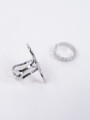 Anillo Estru Plateado