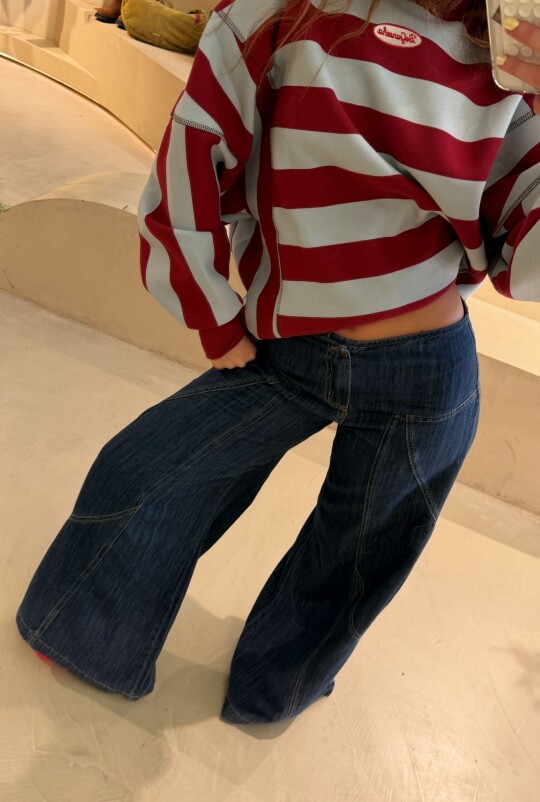Jean Wavy Azul