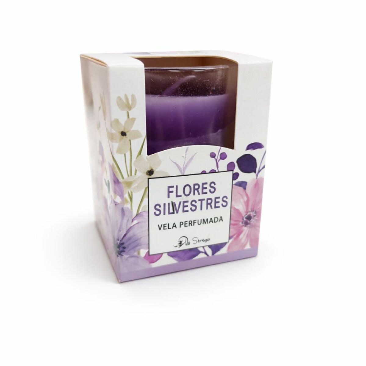 VELA AROMATICA LA STREGA - Flores Silvestres 