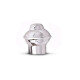 Barrote cromado metal 1,50m 28mm + 2 soportes PLATEADO PLATEADO