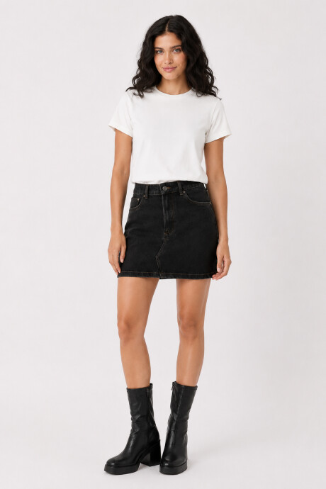Falda Saditiv Negro