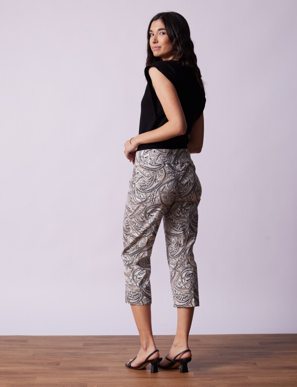 Capri Print MULTI/MARRON