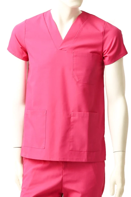 Casaca médico Fucsia