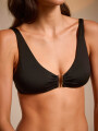 Top Guinda Negro