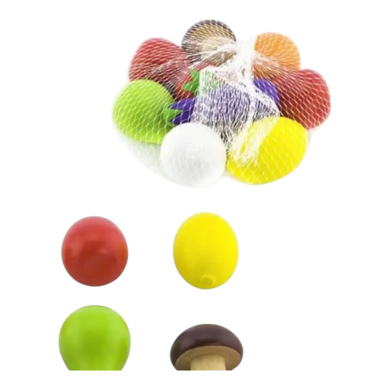 Bolsita Frutas y Verduras Madera Viga Bolsita Frutas y Verduras Madera Viga