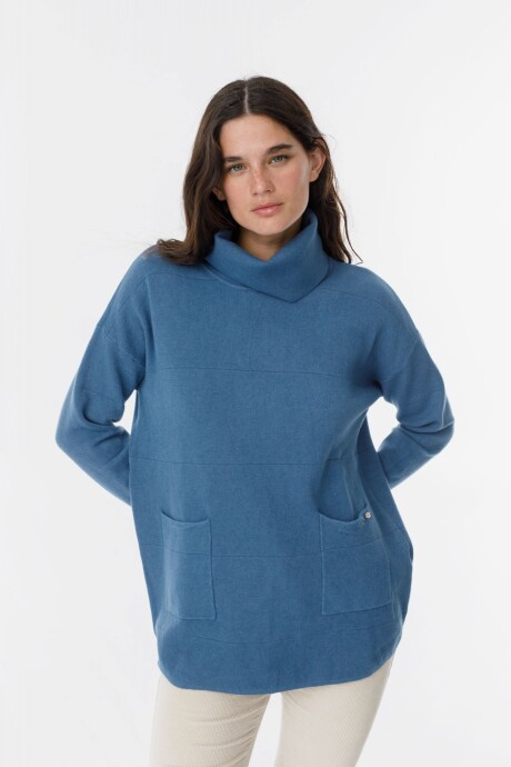 Sweater Universo Azul
