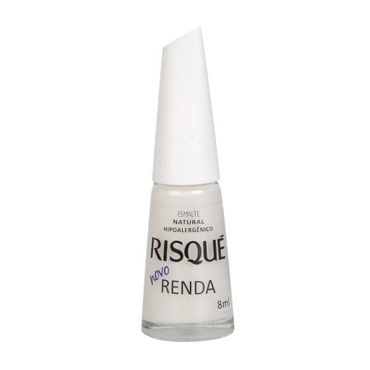 Esmalte Risqué Renda | Blanco Suave con Acabado Natural