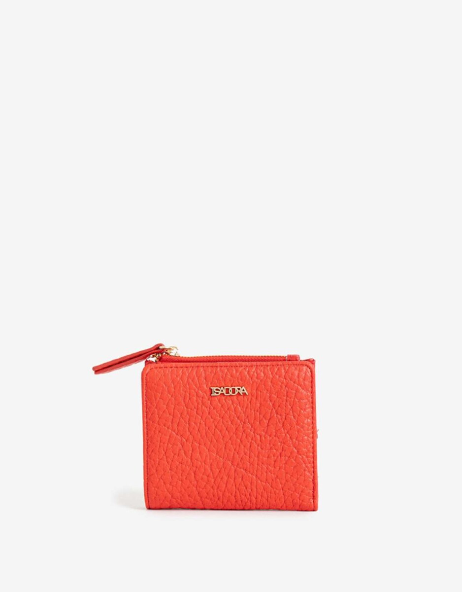 Billetera Chica - Rojo labial 