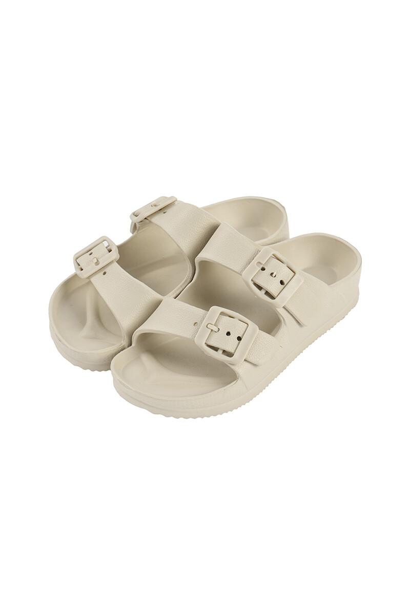 Sandalia Carry - Beige 