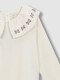 Sudadera Con Bordados Crudo