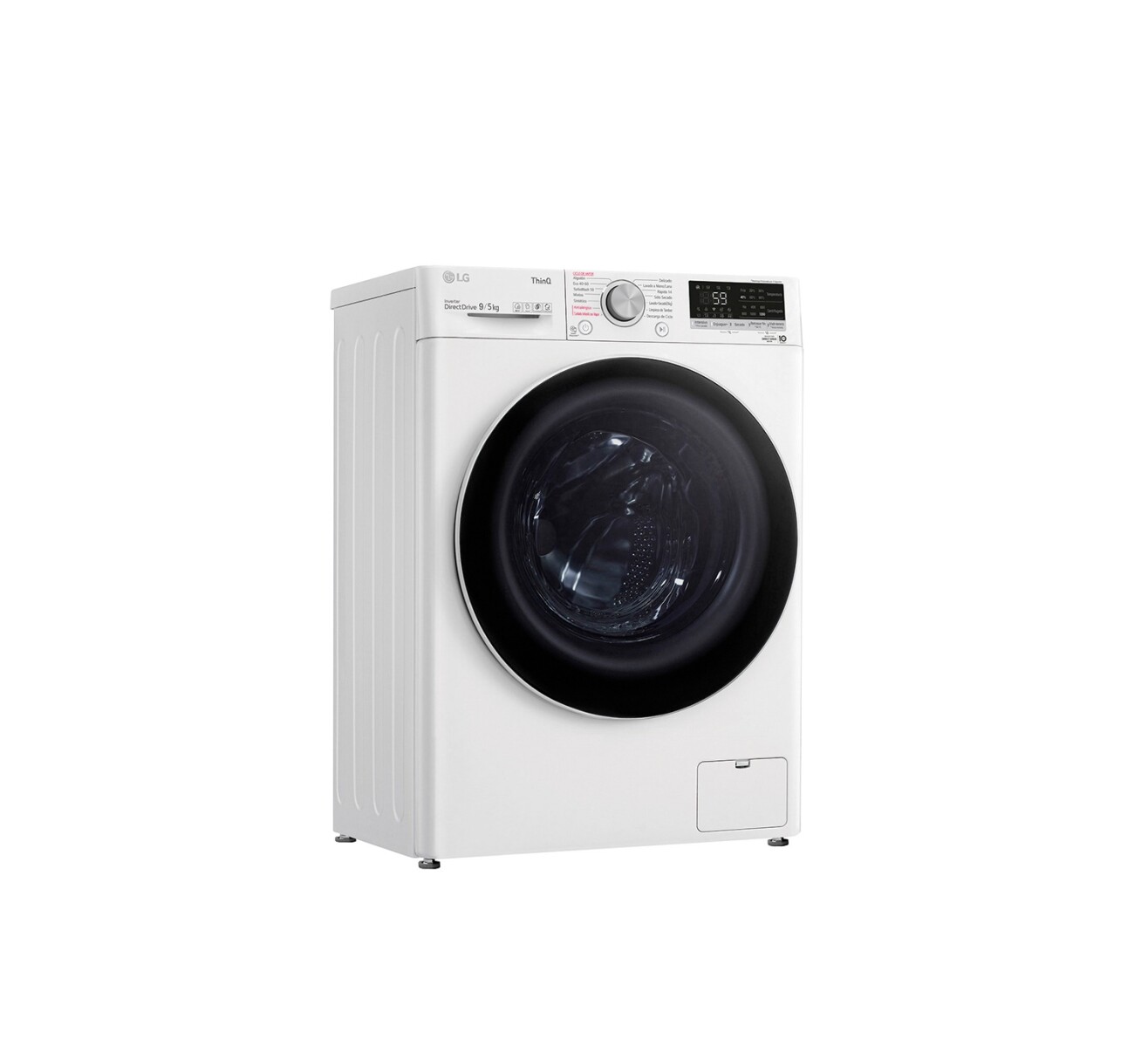 Lavasecarropas Lg 9Kg Carga Frontal 