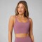 Top Principal Longline Medium Impact Sports Bra Mujer Mushroom Mauve