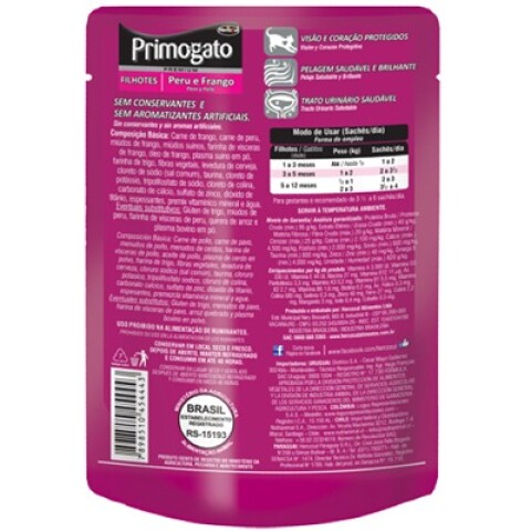 Primogato Sachet Filhote 85 gr Primogato Sachet Filhote 85 gr