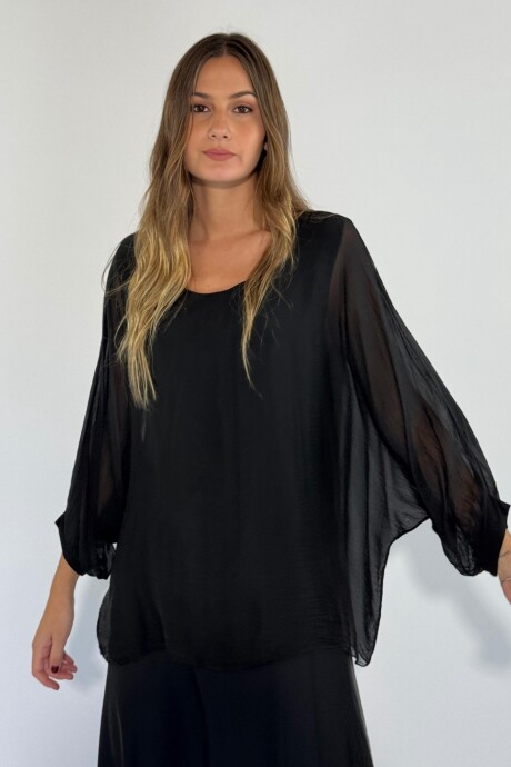 BLUSA MAIARA Negro