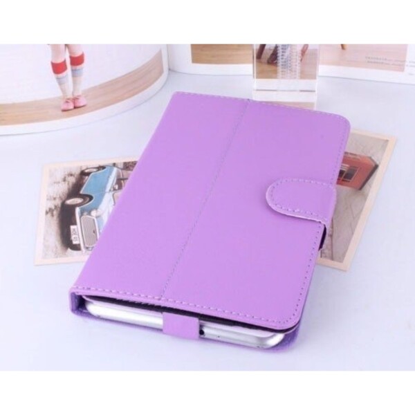 Estuche Funda Protector Soporte Tablet 10.1 10 9 Simil Cuer Color Variante NEGRO