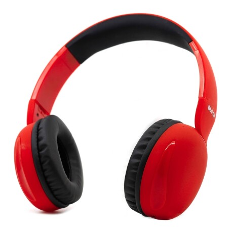 Auricular Inalámbrico Vincha Blogy Bluetooth Música Llamadas Rojo