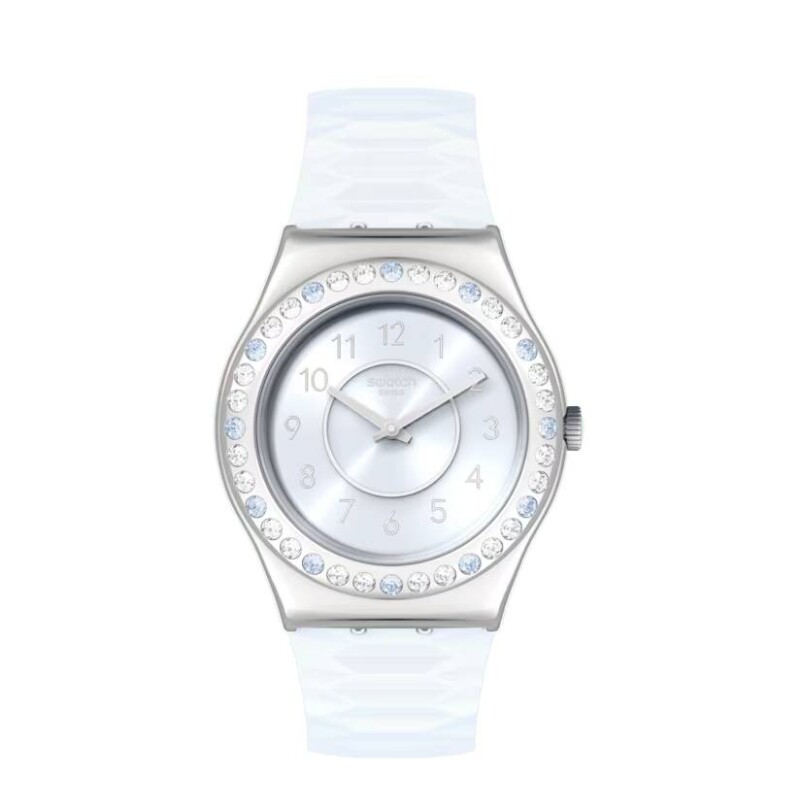 Reloj Swatch YLS226 Precious Aqua de silicona Reloj Swatch Yls226 Precious Aqua De Silicona