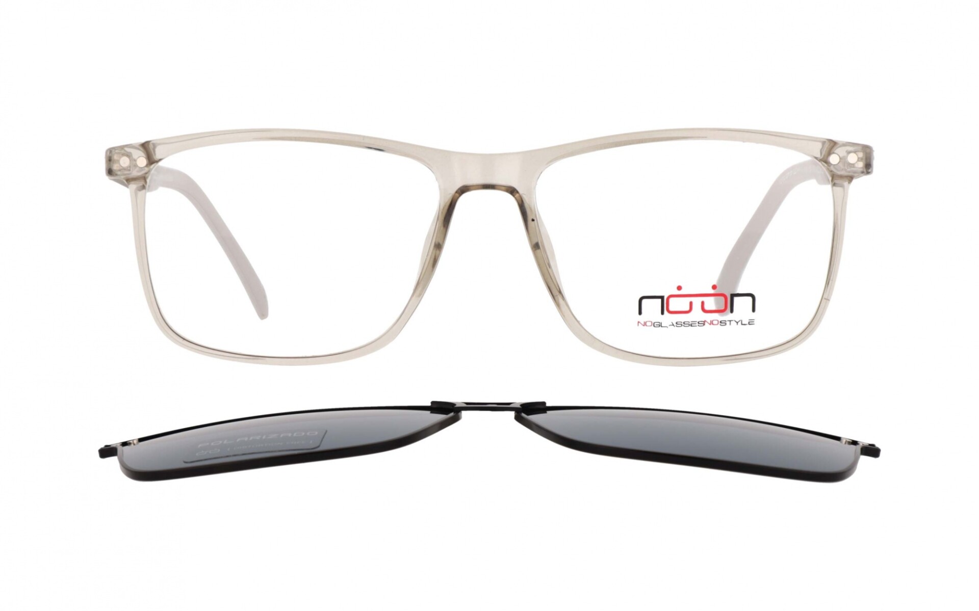 Noon P14 grigio Clip-On 