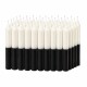 VELA N° 4 COMBINADA X50 Blanco/negro
