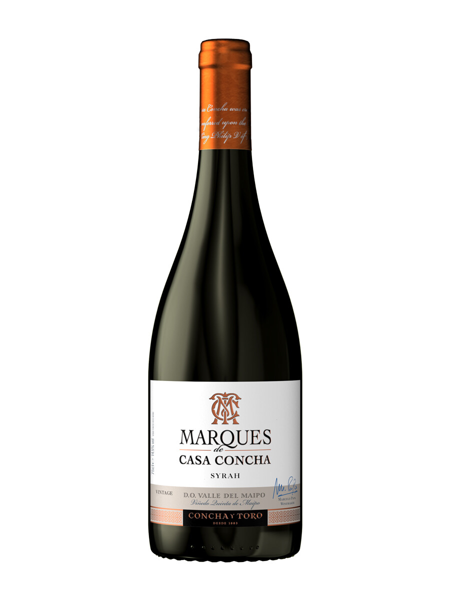 Vino Marques de Casa Concha Syrah 750 ml Vino Marques de Casa Concha Syrah 750 ml