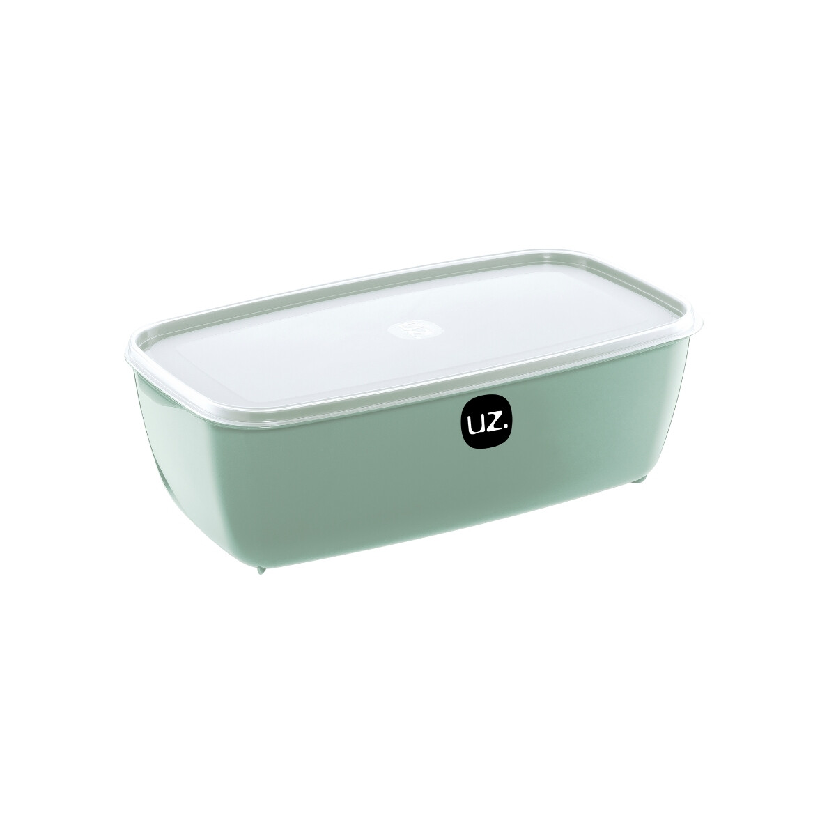 Pote rectangular multiuso 5lts - VERDE MENTA 