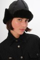 Gorro Leather Cool Negro
