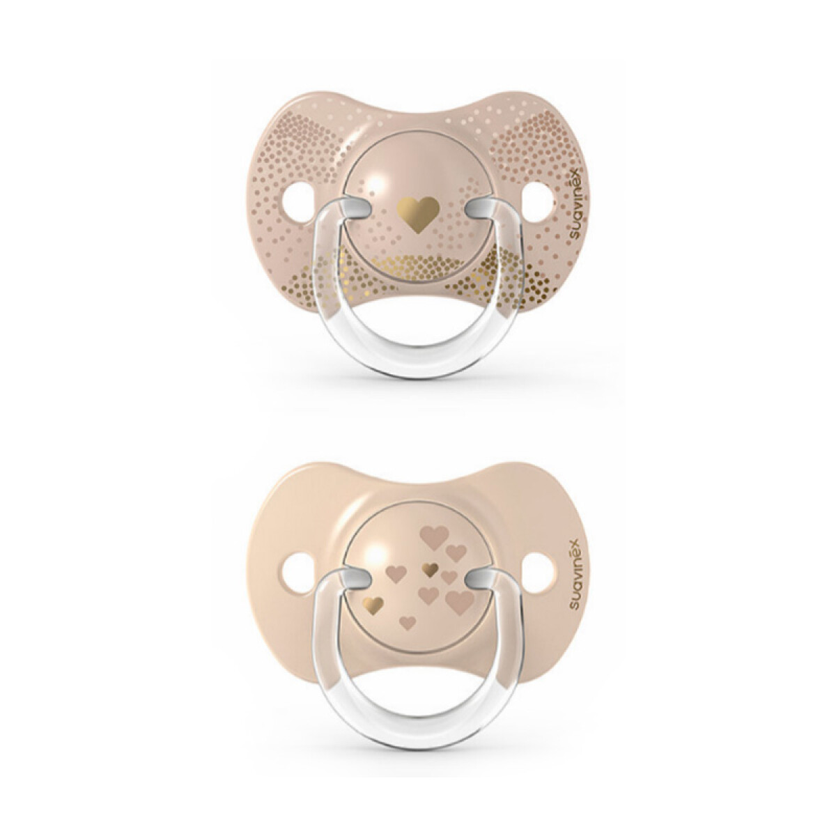 Chupete Fisiológico Suavinex 6-18M 2 unidades - Beige 