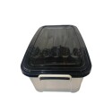 CAJA ORGANIZADORA APILABLE 20 LITROS MULTICOLOR