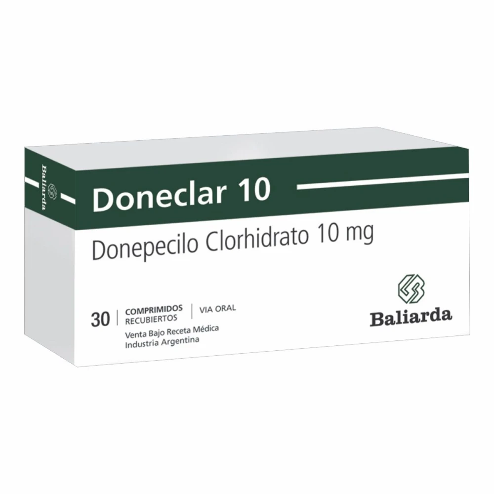DONECLAR 10 MG. CJ X 30 COMP.
