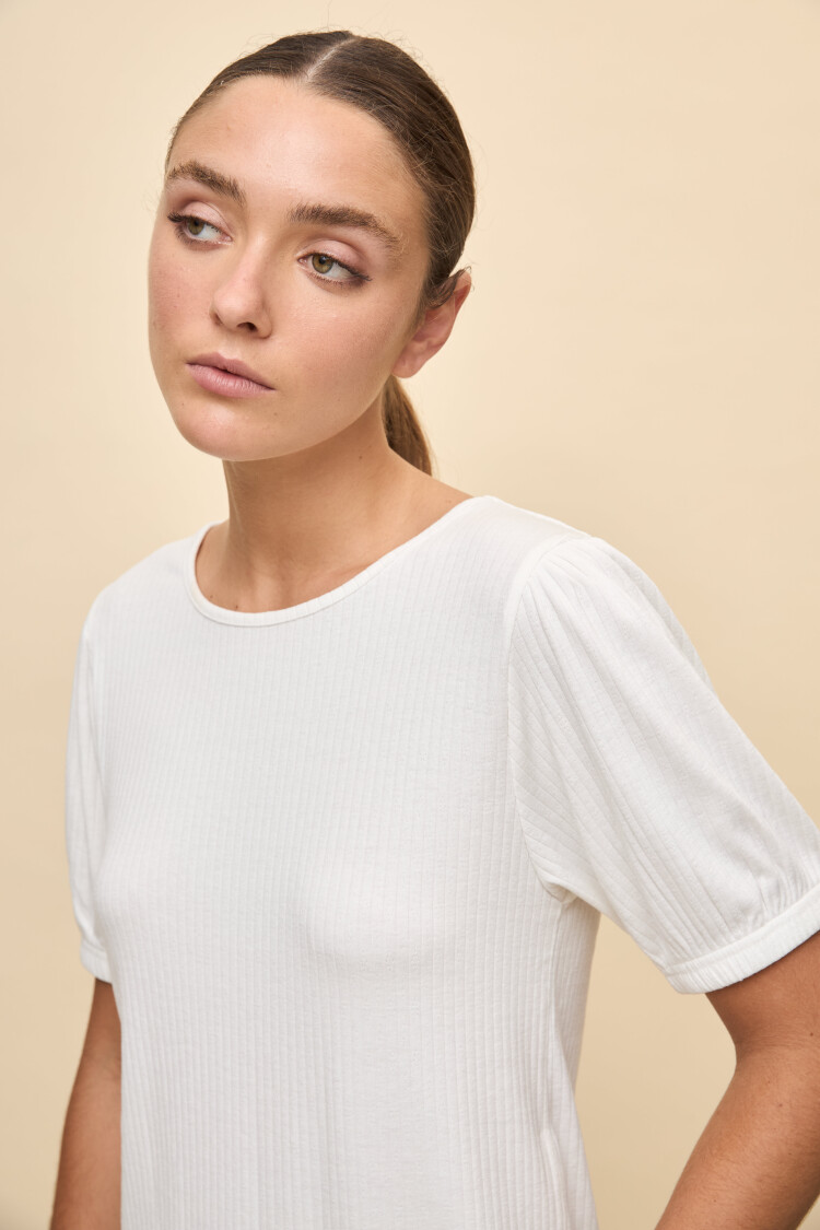 REMERA CAMEN Blanco
