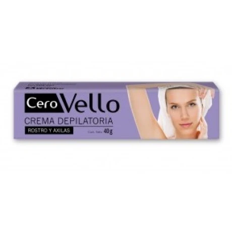 CREMA DEPILATORIA CERO VELLO FACIAL 40 GRS CREMA DEPILATORIA CERO VELLO FACIAL 40 GRS