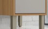 Bajo mesada 40 1 Puerta Color Gris
